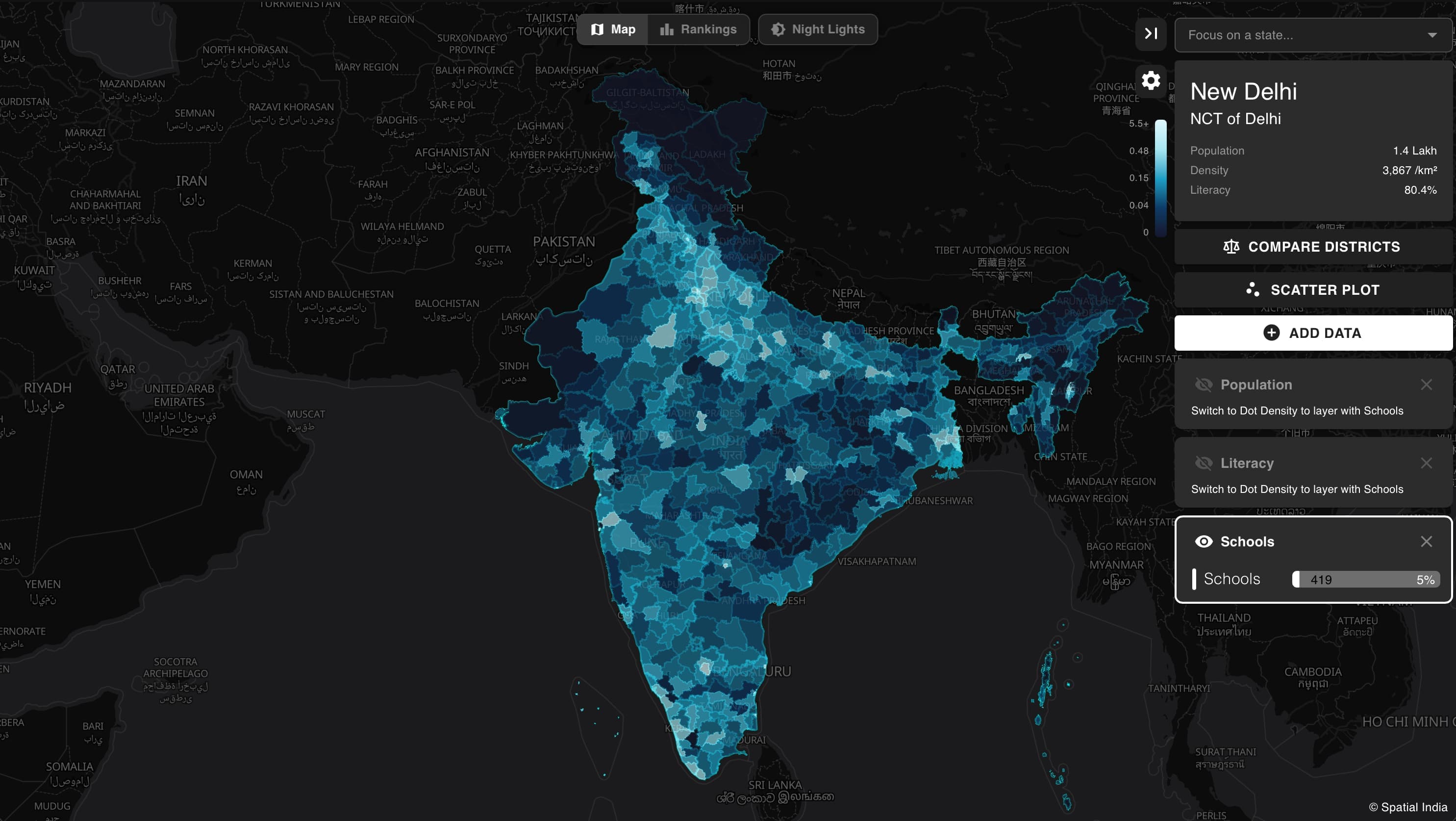 CHOROPLETH MAPPING